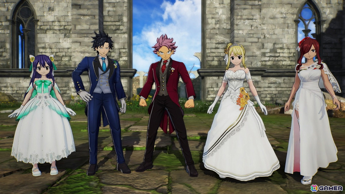 「FAIRY TAIL 2」キャラたちの様々な衣装が楽しめるDLCが配信！ジェラール、メイビス、ゼレフが今後の追加コンテンツで登場の画像7