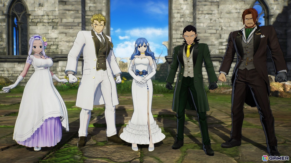 「FAIRY TAIL 2」キャラたちの様々な衣装が楽しめるDLCが配信！ジェラール、メイビス、ゼレフが今後の追加コンテンツで登場の画像8