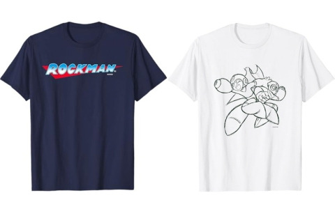 カプコン公式アパレルに「ロックマン」「ロックマンX」の新デザインが登場！