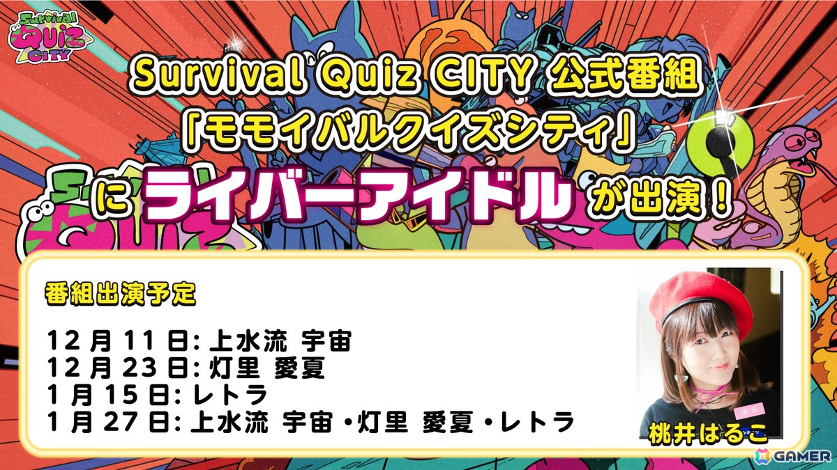 「Survival Quiz CITY おまつり編」でコラボイベント「ヴイアラ コラボまつり」が開催！vα-livにちなんだクイズやコラボアイテムが登場の画像20