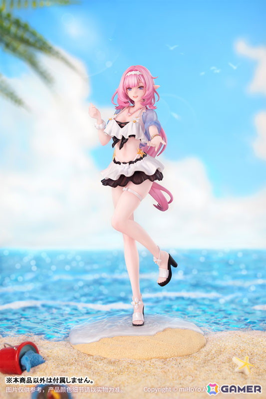 「崩壊3rd」より「エリシア 夏の妖精さん ver.」の1/8スケールフィギュアが登場！クリアパーツが使用された夏らしい水着姿で立体化の画像3