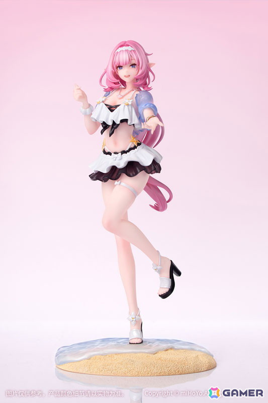 「崩壊3rd」より「エリシア 夏の妖精さん ver.」の1/8スケールフィギュアが登場！クリアパーツが使用された夏らしい水着姿で立体化の画像9
