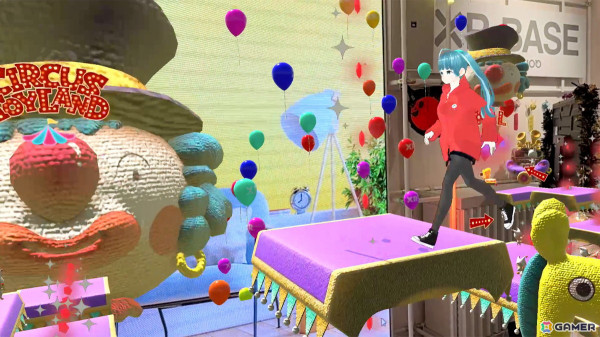 ARアクションゲーム「Circus Toyland」が秋葉原駅構内のXR BASEにAVATAVIスポットとして登場！スマホでもプレイできるの画像3