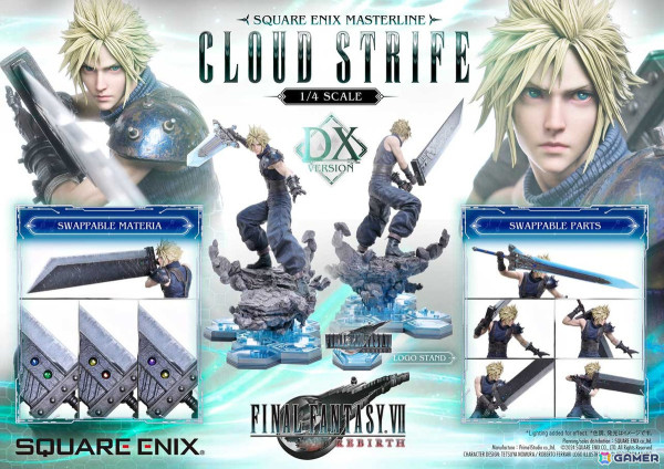 「ファイナルファンタジーVII リバース」よりクラウドとセフィロスの1/4スケールフィギュアが「スクウェア・エニックス マスターライン」の新作として登場！の画像20