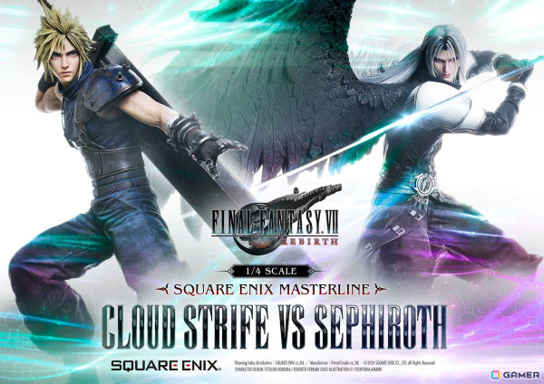 「ファイナルファンタジーVII リバース」よりクラウドとセフィロスの1/4スケールフィギュアが「スクウェア・エニックス マスターライン」の新作として登場！の画像47