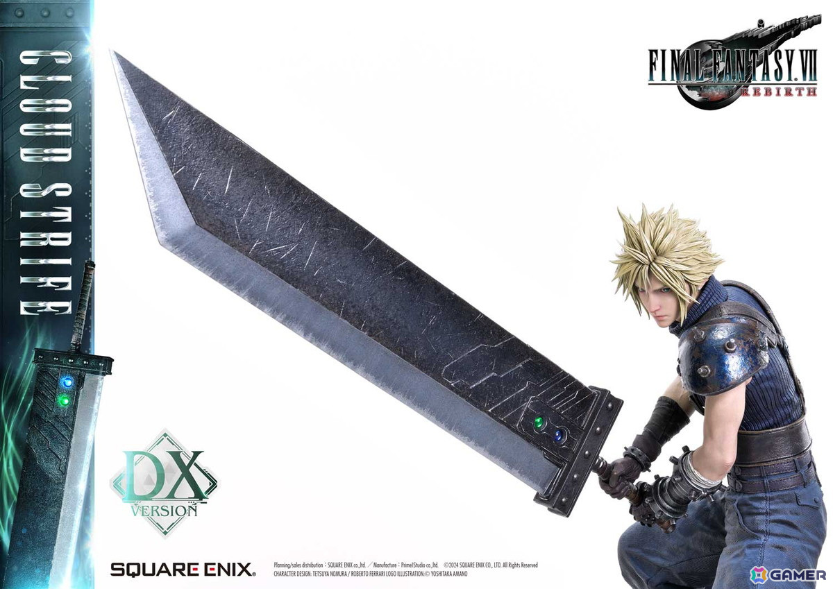 「ファイナルファンタジーVII リバース」よりクラウドとセフィロスの1/4スケールフィギュアが「スクウェア・エニックス マスターライン」の新作として登場！の画像16