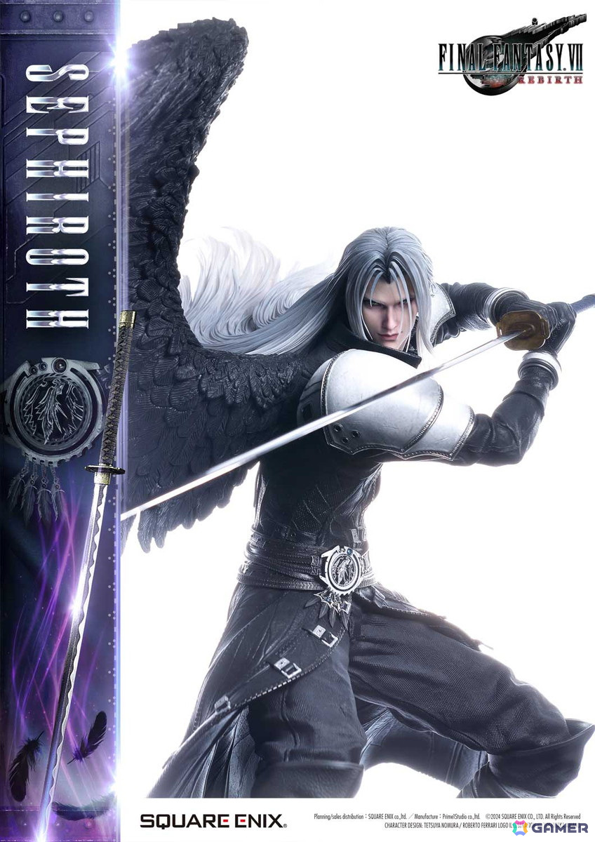 「ファイナルファンタジーVII リバース」よりクラウドとセフィロスの1/4スケールフィギュアが「スクウェア・エニックス マスターライン」の新作として登場！の画像22