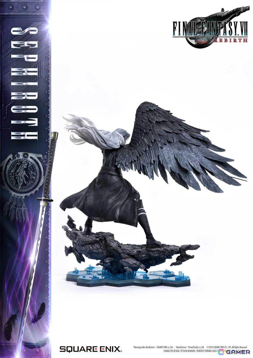 「ファイナルファンタジーVII リバース」よりクラウドとセフィロスの1/4スケールフィギュアが「スクウェア・エニックス マスターライン」の新作として登場！の画像23