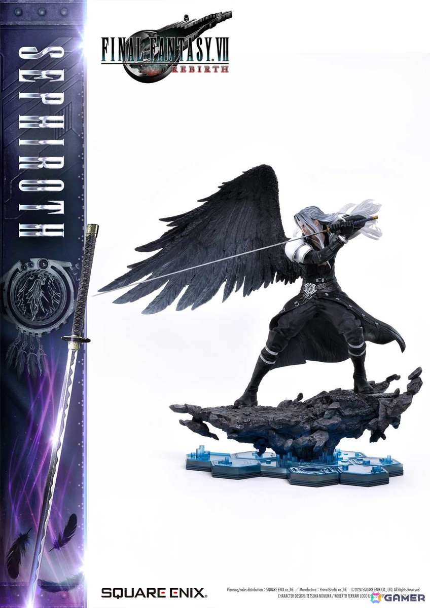 「ファイナルファンタジーVII リバース」よりクラウドとセフィロスの1/4スケールフィギュアが「スクウェア・エニックス マスターライン」の新作として登場！の画像25