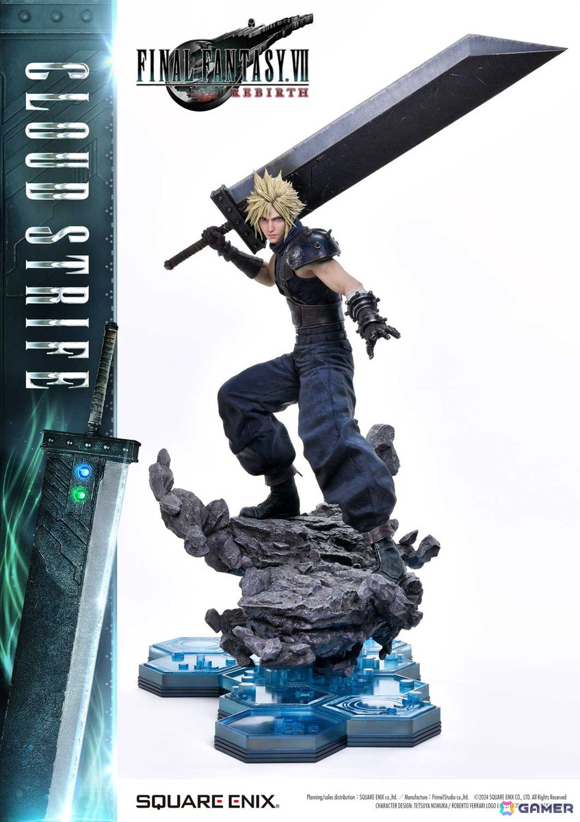 「ファイナルファンタジーVII リバース」よりクラウドとセフィロスの1/4スケールフィギュアが「スクウェア・エニックス マスターライン」の新作として登場！の画像3