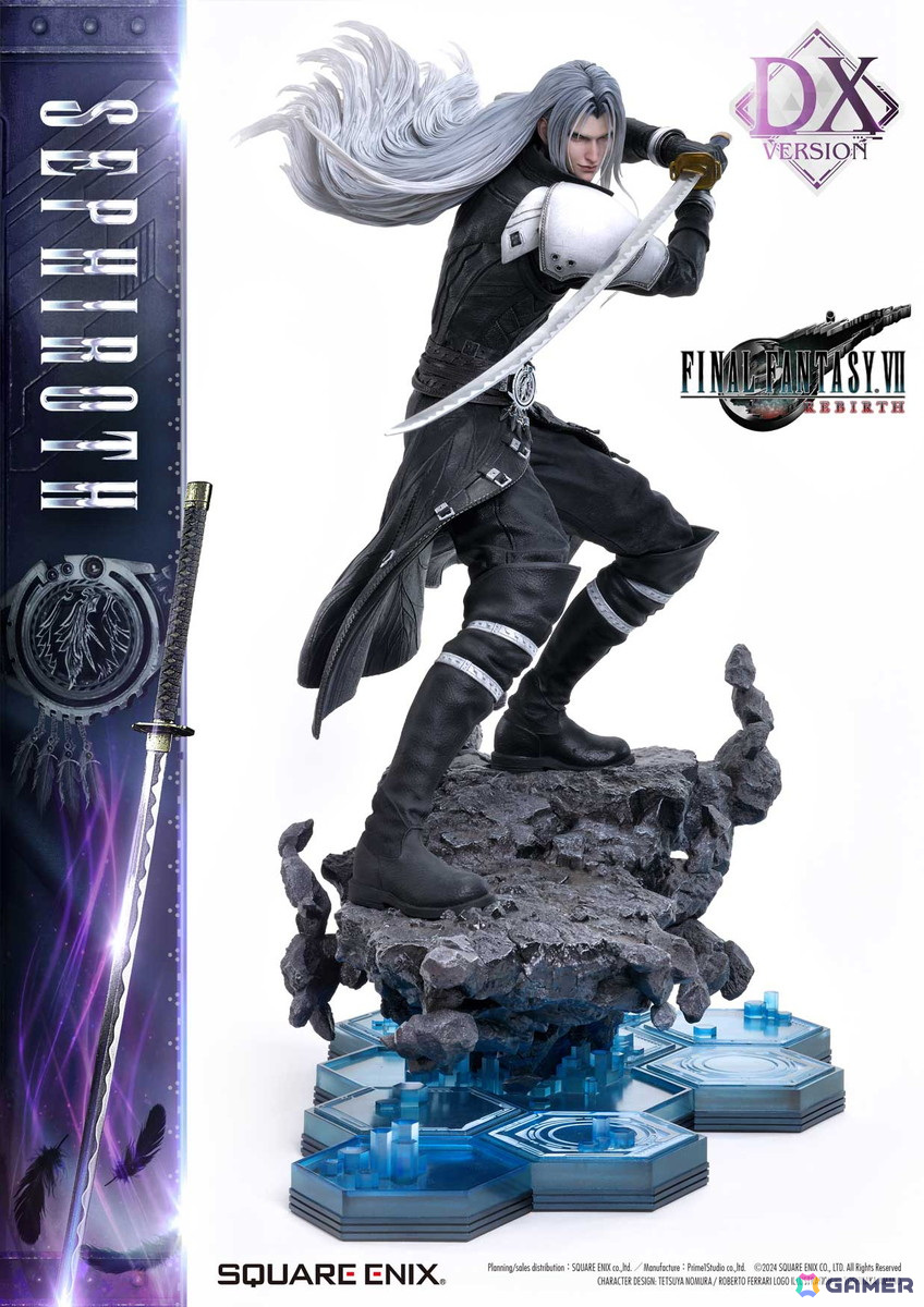 「ファイナルファンタジーVII リバース」よりクラウドとセフィロスの1/4スケールフィギュアが「スクウェア・エニックス マスターライン」の新作として登場！の画像33