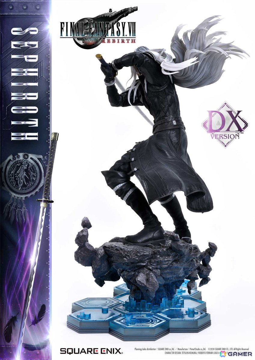 「ファイナルファンタジーVII リバース」よりクラウドとセフィロスの1/4スケールフィギュアが「スクウェア・エニックス マスターライン」の新作として登場！の画像35