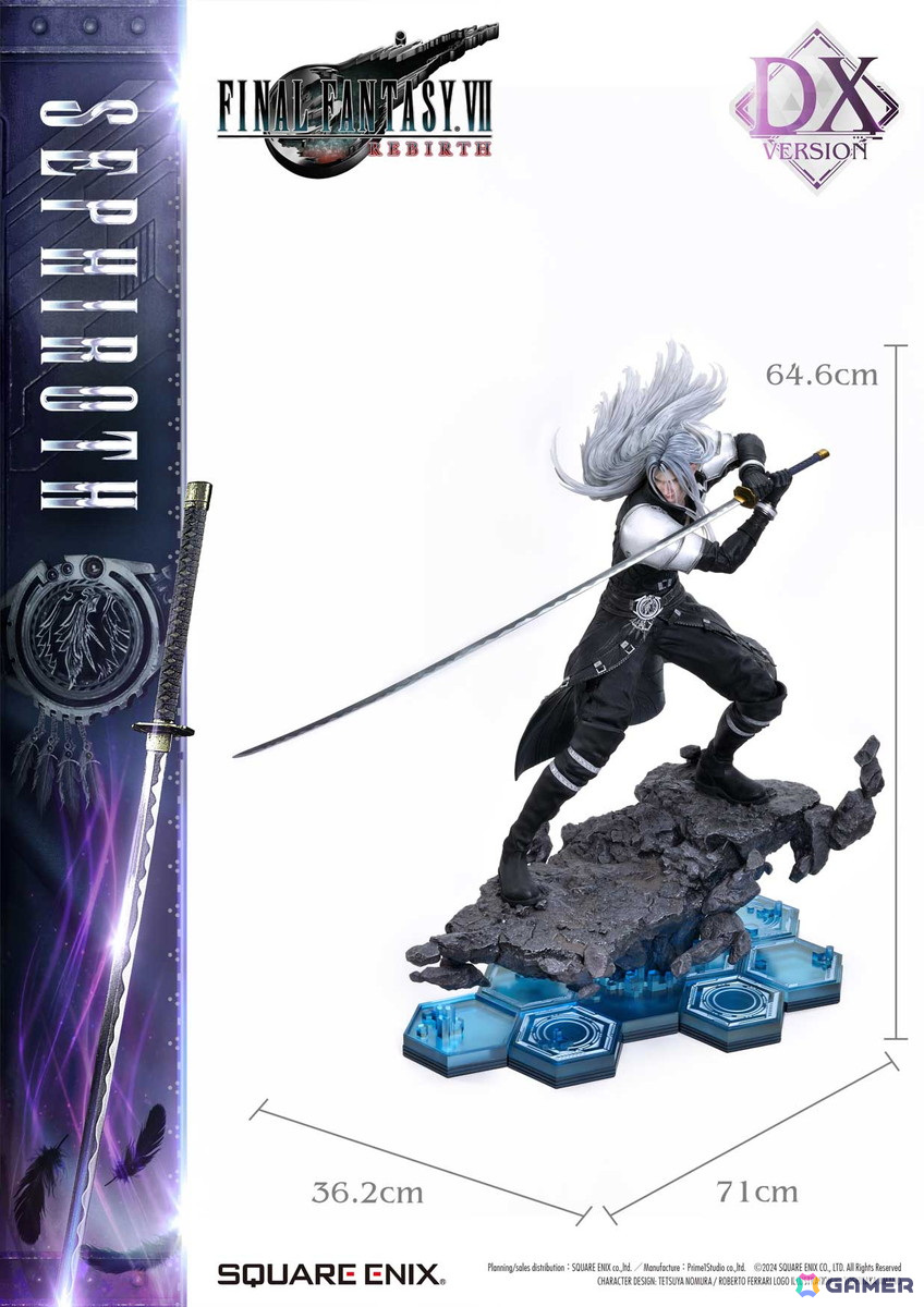 「ファイナルファンタジーVII リバース」よりクラウドとセフィロスの1/4スケールフィギュアが「スクウェア・エニックス マスターライン」の新作として登場！の画像37