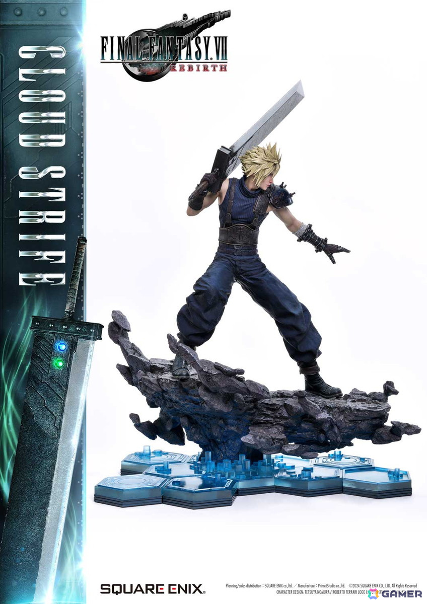 「ファイナルファンタジーVII リバース」よりクラウドとセフィロスの1/4スケールフィギュアが「スクウェア・エニックス マスターライン」の新作として登場！の画像4