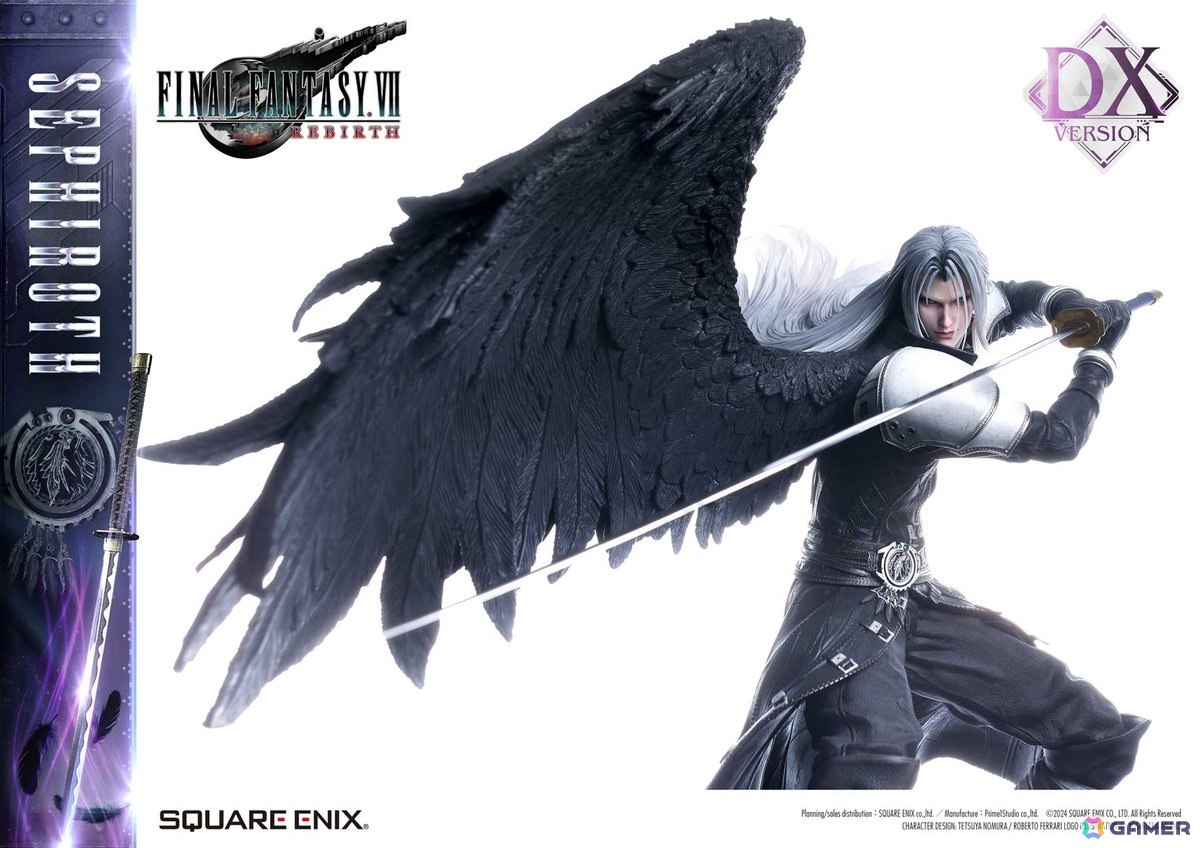 「ファイナルファンタジーVII リバース」よりクラウドとセフィロスの1/4スケールフィギュアが「スクウェア・エニックス マスターライン」の新作として登場！の画像41