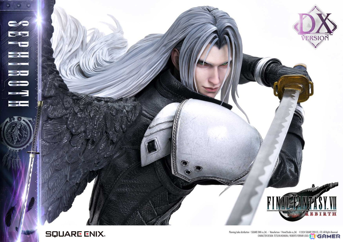 「ファイナルファンタジーVII リバース」よりクラウドとセフィロスの1/4スケールフィギュアが「スクウェア・エニックス マスターライン」の新作として登場！の画像42