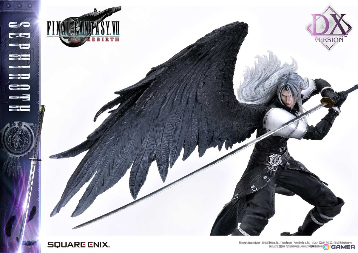 「ファイナルファンタジーVII リバース」よりクラウドとセフィロスの1/4スケールフィギュアが「スクウェア・エニックス マスターライン」の新作として登場！の画像43