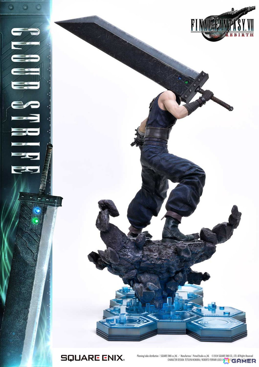 「ファイナルファンタジーVII リバース」よりクラウドとセフィロスの1/4スケールフィギュアが「スクウェア・エニックス マスターライン」の新作として登場！の画像5