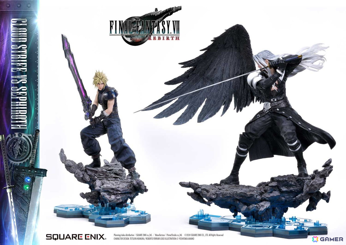 「ファイナルファンタジーVII リバース」よりクラウドとセフィロスの1/4スケールフィギュアが「スクウェア・エニックス マスターライン」の新作として登場！の画像51