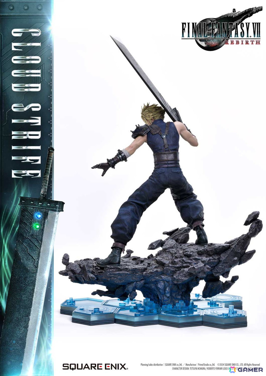 「ファイナルファンタジーVII リバース」よりクラウドとセフィロスの1/4スケールフィギュアが「スクウェア・エニックス マスターライン」の新作として登場！の画像6