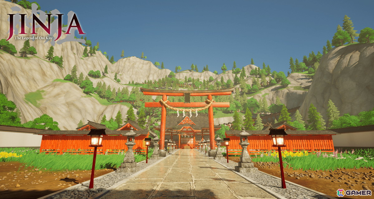 長崎県壱岐市の伝統民芸品・鬼凧をテーマにした「JINJA -The Legend of Oni Kite-」が「フォートナイト」で公開！の画像2
