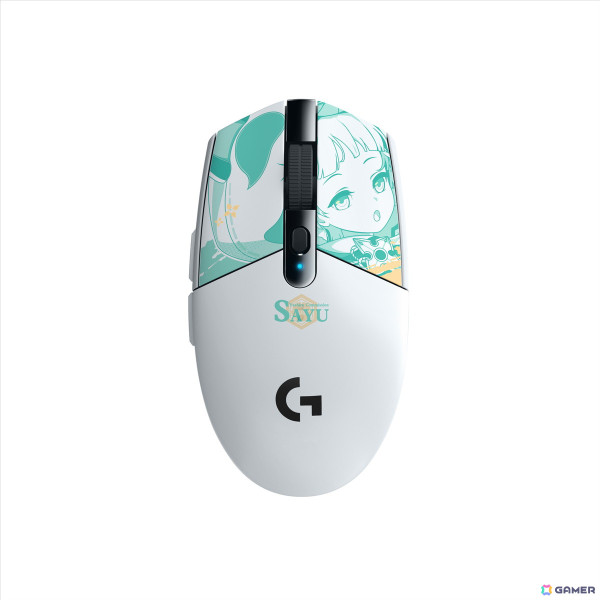 ロジクールGのワイヤレスゲーミングマウス「G304」と「原神」のコラボデザインを3モデルが2025年1月23日に発売！早柚、トーマ、鹿野院平蔵がラインナップの画像1
