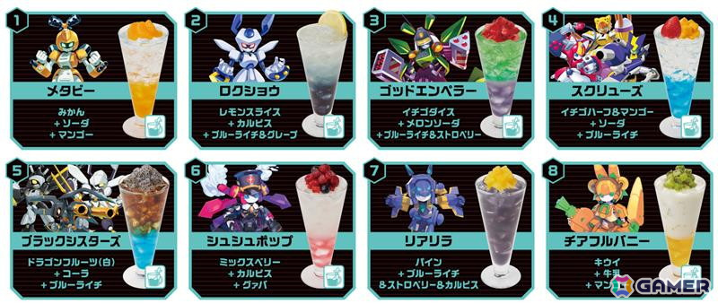「メダロット」ポストカード付きコラボドリンクが2025年1月17日よりJOYSOUND直営店30店舗にて展開！の画像