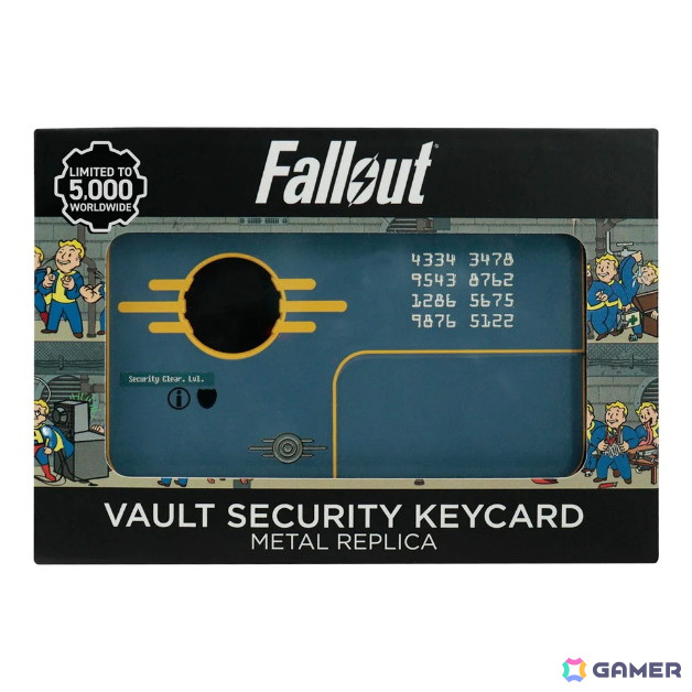 Fallout Vault セキュリティキーカード レプリカ:5,500円(税込)