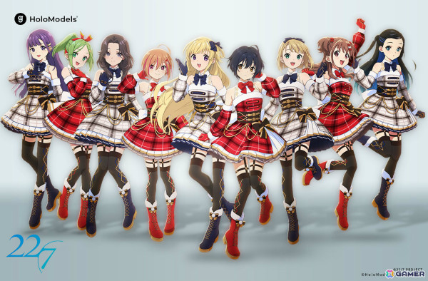 「ナナニジ」初のデジタルフィギュア「ホロモデル」が2025年1月中にリリース！予約販売が開始の画像1