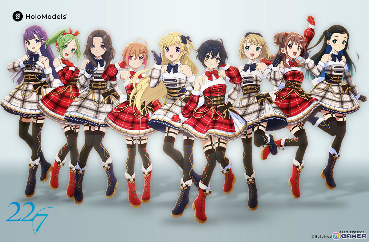 「ナナニジ」初のデジタルフィギュア「ホロモデル」が2025年1月中にリリース！予約販売が開始の画像