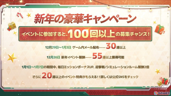「勝利の女神：NIKKE」新年より登場する新タイプ・オーバースペック「ラピ：レッドフード」の情報が公開！ナガ、アイン、ツバイの新春コスチュームもの画像12