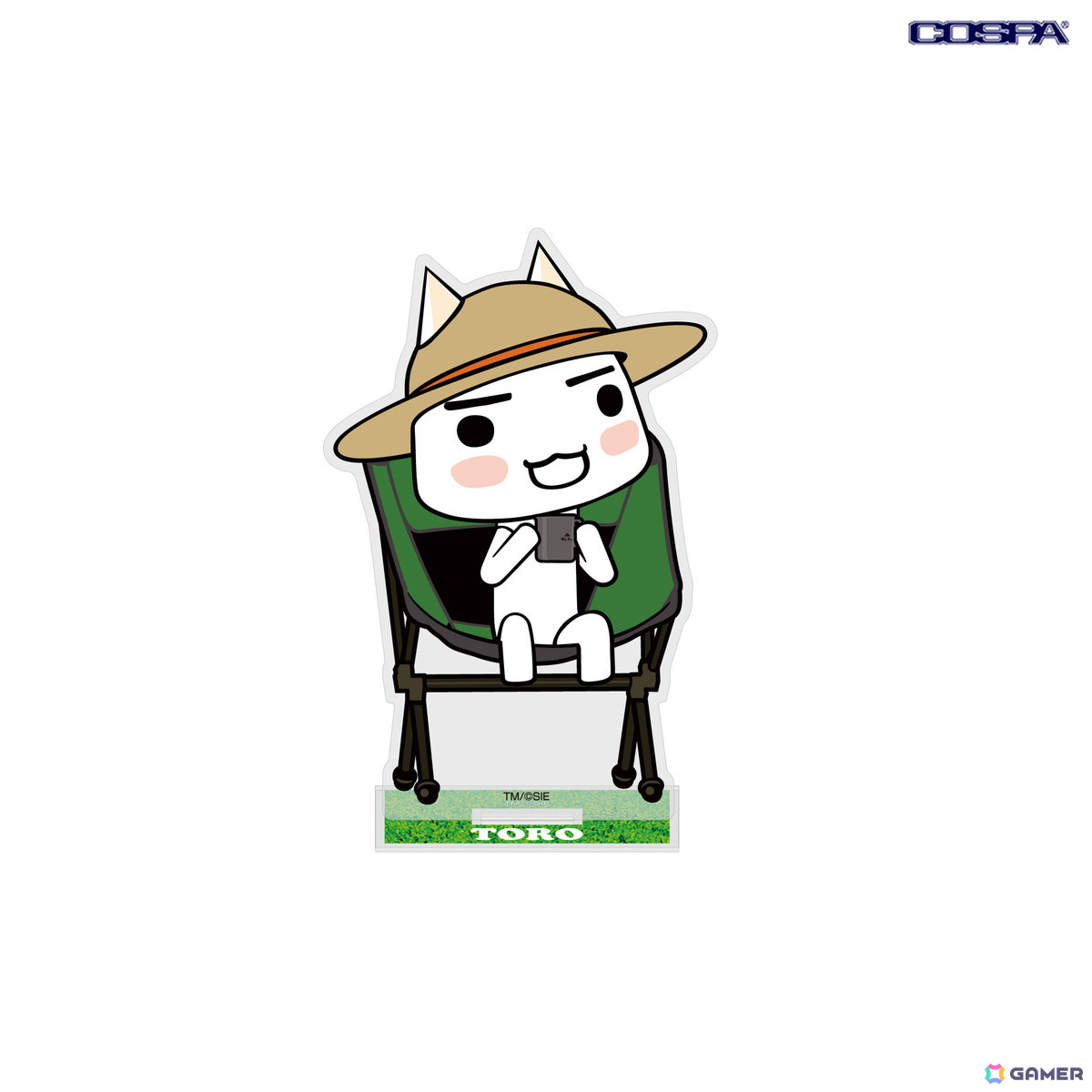 どこでもいっしょ」よりトロのアクスタやアクリルつままれ、Tシャツ