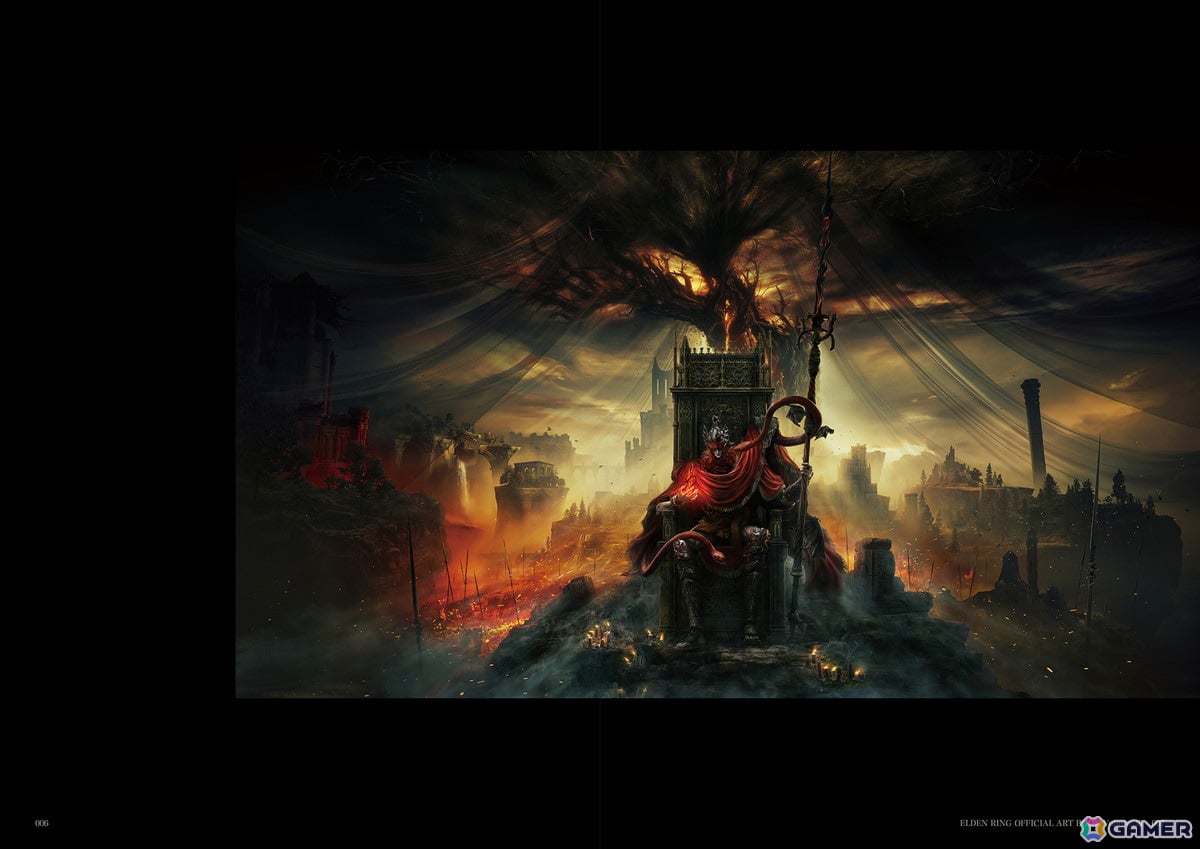 「エルデンリング」の公式アートブック第3弾が発売！拡張DLC「SHADOW OF THE ERDTREE」の関連アートも余さず収録の画像2