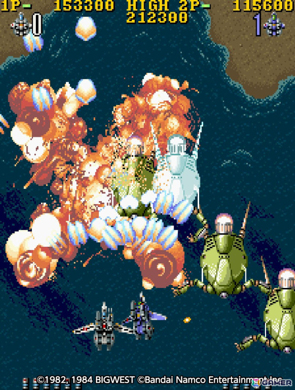「アーケードアーカイブス 超時空要塞マクロス」は12月26日にPS4/Switchで配信!2人同時プレイも楽しめる縦スクロール型STGの画像