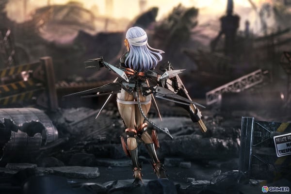 「勝利の女神：NIKKE」よりモダニアが1/7スケールフィギュアになって登場！衣装の質感から武装のディティールまで余すことなく再現の画像3
