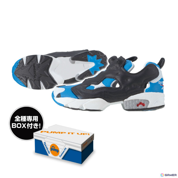 ReebokのINSTAPUMP FURYがミニチュアフィギュアとなってガシャポンに初登場！専用ボックスが付いた全7種の画像2