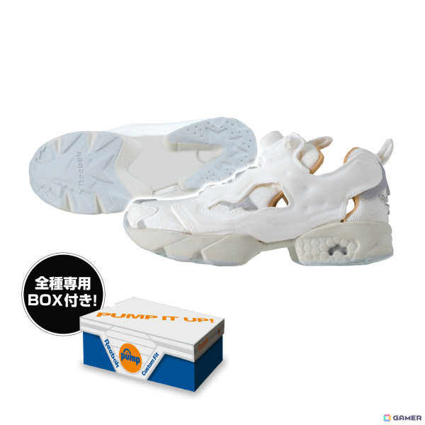 ReebokのINSTAPUMP FURYがミニチュアフィギュアとなってガシャポンに初登場！専用ボックスが付いた全7種の画像3