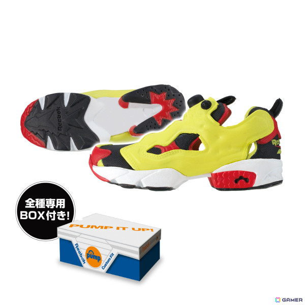 ReebokのINSTAPUMP FURYがミニチュアフィギュアとなってガシャポンに初登場！専用ボックスが付いた全7種の画像5