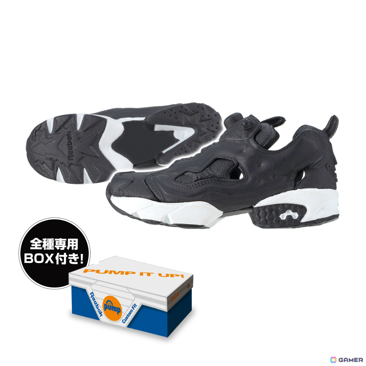 Reebok instapump fury ミニチュア　ガチャ　全7種　コンプ Reebok INSTAPUMP FURY MINI FIGURE COLLECTION｜ガシャポン