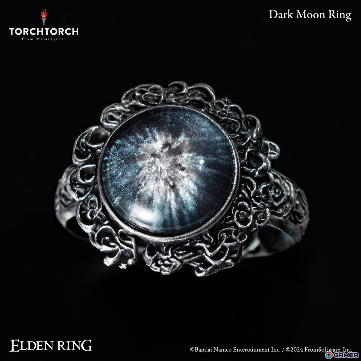 「ELDEN RING」より“魔女ラニ”にまつわる「暗月の指輪」がアクセサリーとして商品化！プレイ中には見られない裏側やアーム部分まで徹底再現の画像3