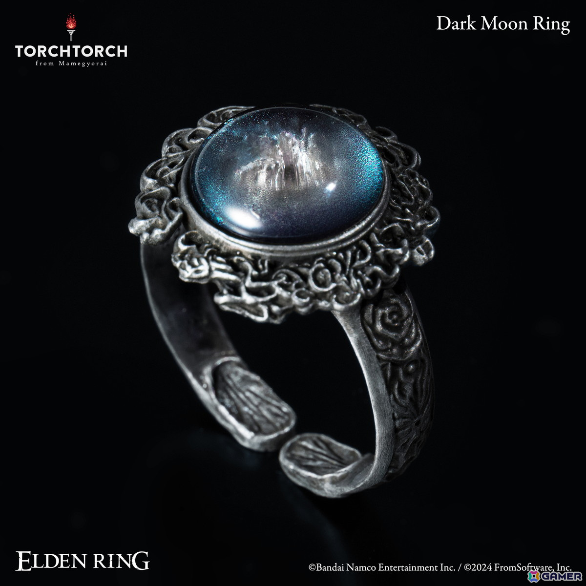 「ELDEN RING」より“魔女ラニ”にまつわる「暗月の指輪」がアクセサリーとして商品化！プレイ中には見られない裏側やアーム部分まで徹底再現の画像4
