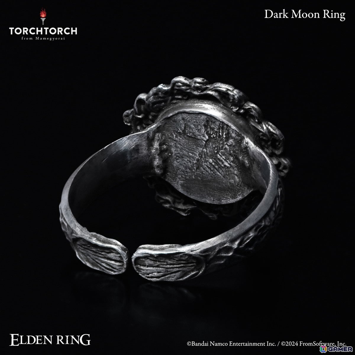 「ELDEN RING」より“魔女ラニ”にまつわる「暗月の指輪」がアクセサリーとして商品化！プレイ中には見られない裏側やアーム部分まで徹底再現の画像5