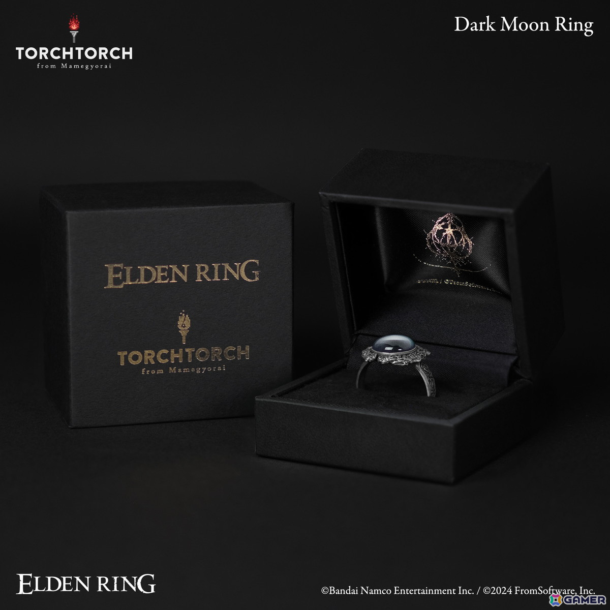 「ELDEN RING」より“魔女ラニ”にまつわる「暗月の指輪」がアクセサリーとして商品化！プレイ中には見られない裏側やアーム部分まで徹底再現の画像7