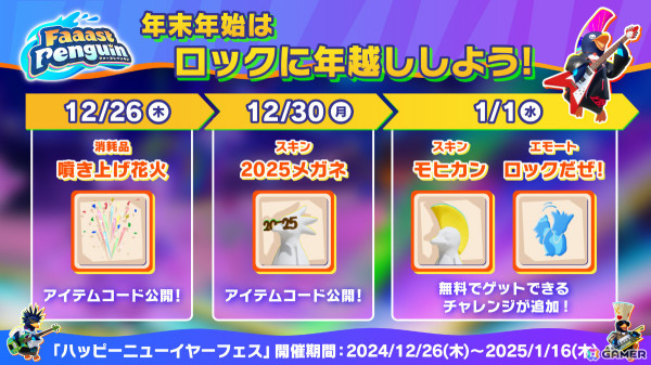 「Faaast Penguin」ドズル社とのコラボが2025年1月23日より開催！メンバーがペンギンに扮した限定スキンとして登場の画像4