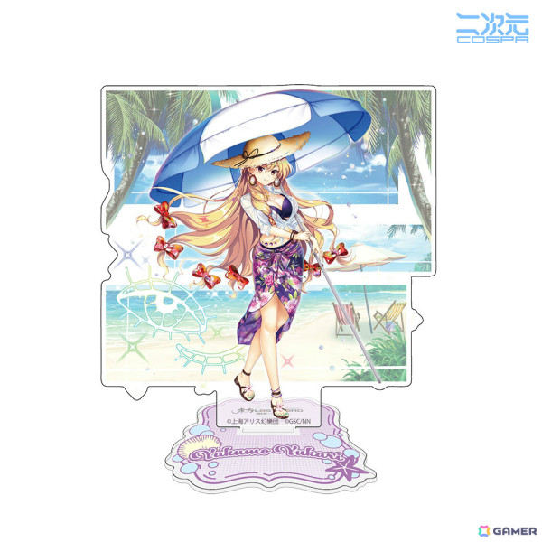 「東方LostWord」水着姿の霊夢や魔理沙たちがアクリルスタンドとなって二次元コスパより登場！の画像10