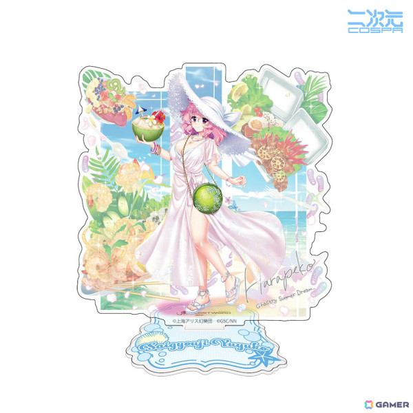 「東方LostWord」水着姿の霊夢や魔理沙たちがアクリルスタンドとなって二次元コスパより登場！の画像13