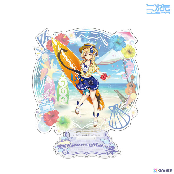 「東方LostWord」水着姿の霊夢や魔理沙たちがアクリルスタンドとなって二次元コスパより登場！の画像5