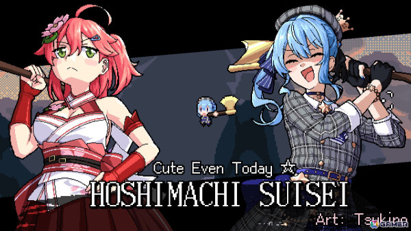 さくらみこさんが主役の弾幕ゲーム「エリート陰陽師みこ」の早期アクセス版がSteamで配信!の画像
