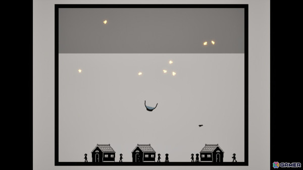 降り注ぐ火の玉から村を守る“火の玉キャッチゲーム”「Just Catch Fireballs」が配信!Steamにて120円で販売中の画像