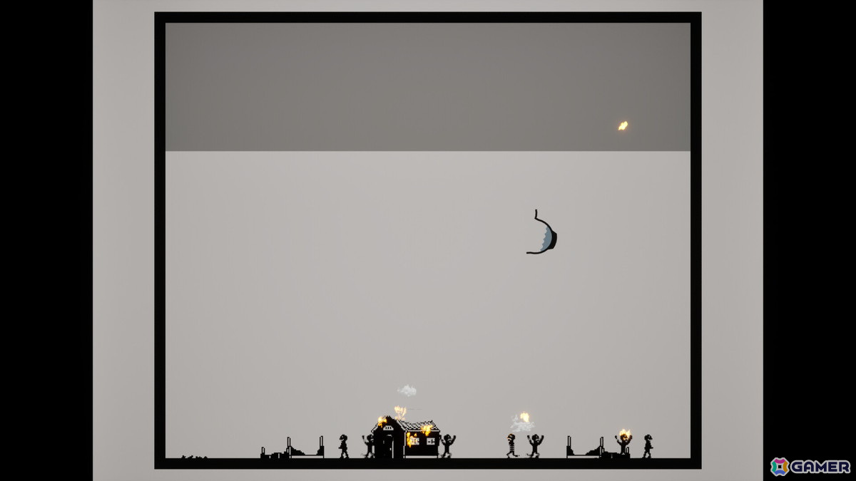 降り注ぐ火の玉から村を守る“火の玉キャッチゲーム”「Just Catch Fireballs」が配信！Steamにて120円で販売中の画像5